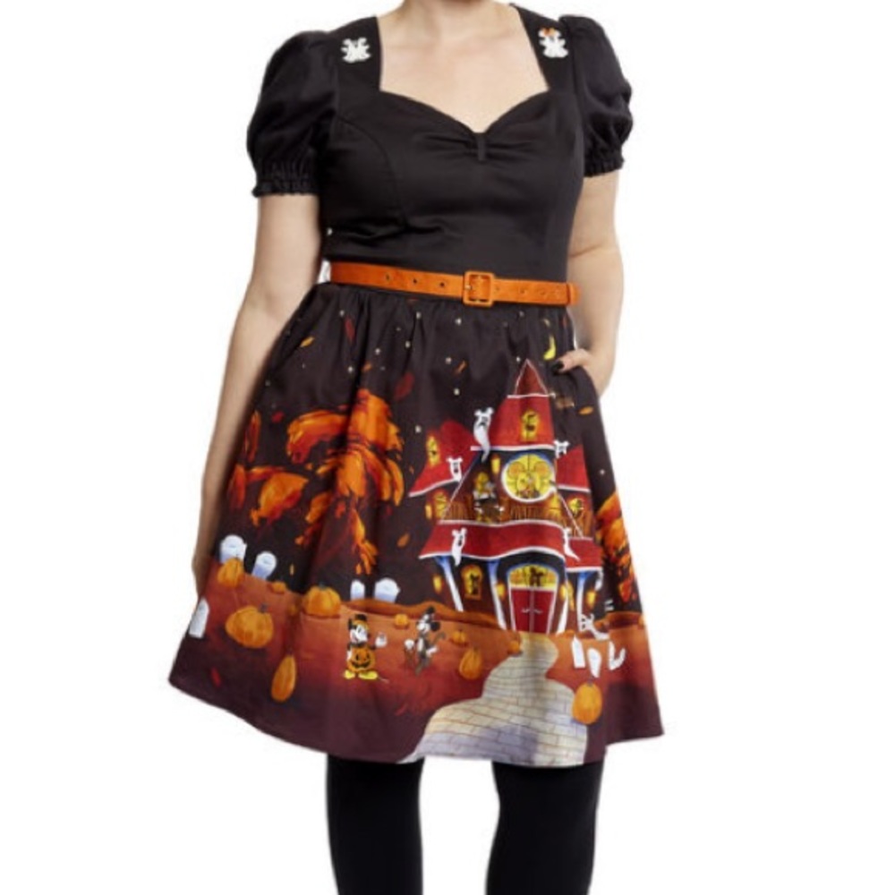 Stitch Shoppe Disney Haunted House Allison Dress Halloween MickeyMouse Loungefly